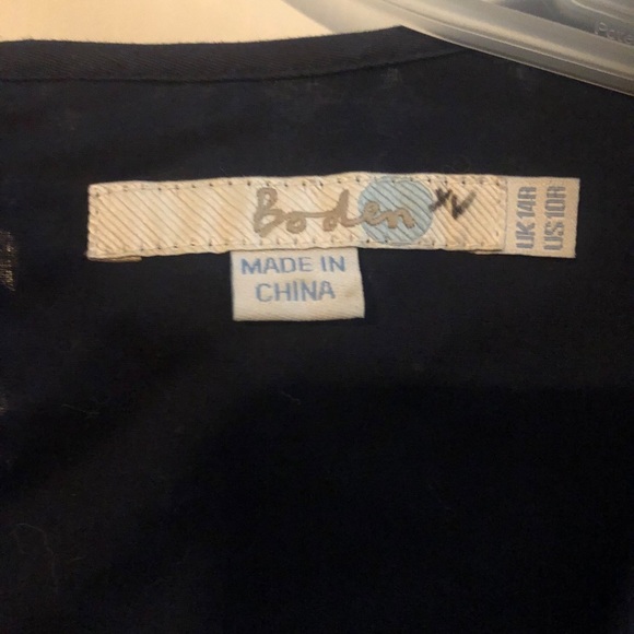 Boden Floral Lace Embroidered Dress 14 - Picture 6 of 8